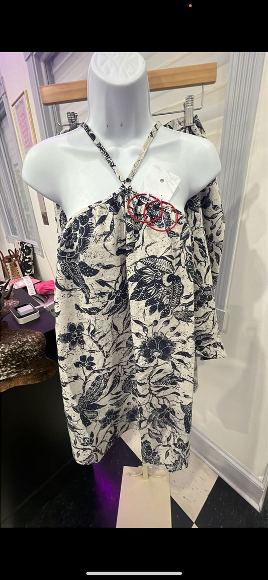 Floral Dreams Halter Neck Dress