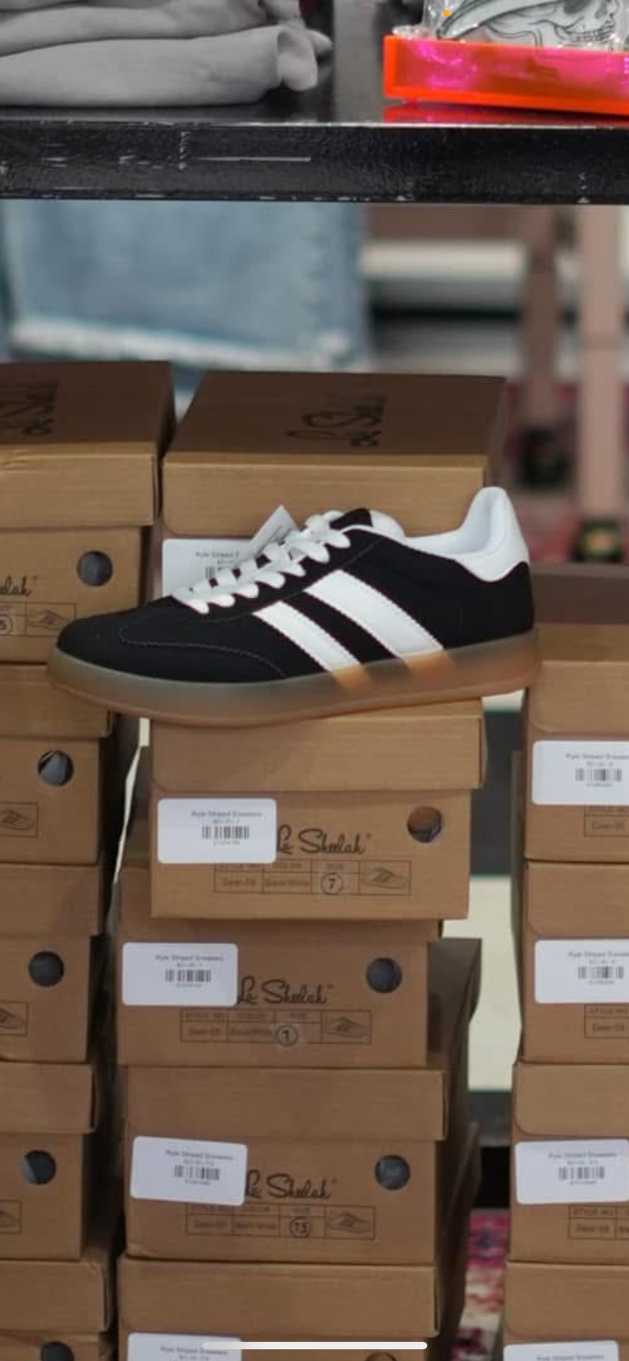 Ryle Striped Sneakers