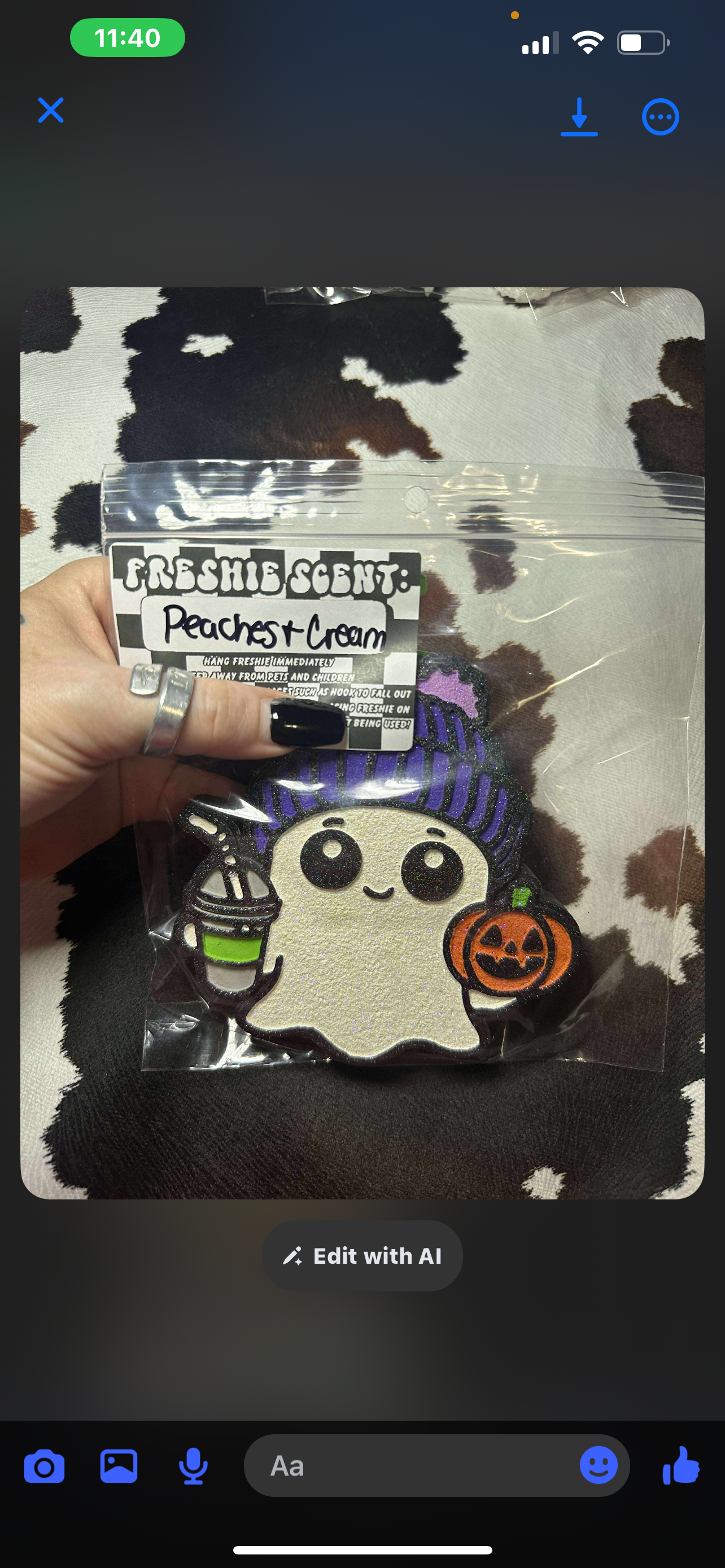 Baby Ghost Freshie