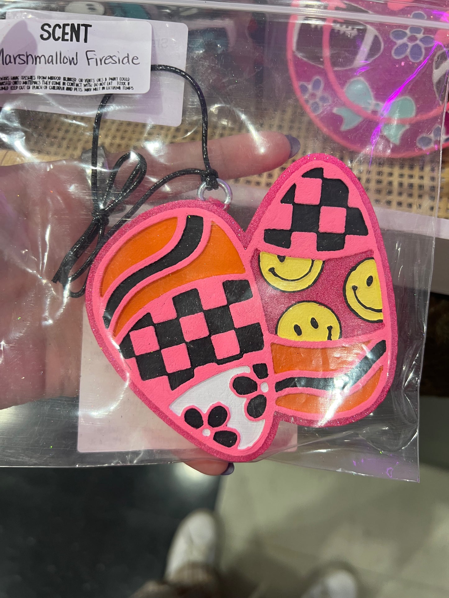 Smiley Candycorn Freshie