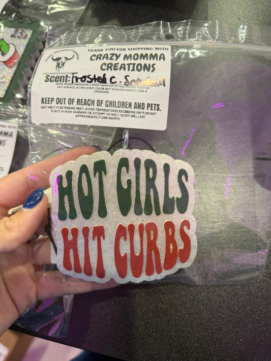 Hot Girls Hit Curbs Christmas Freshie