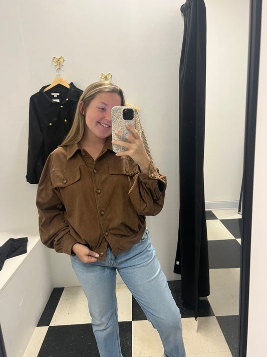 EFFORTLESS EFFECT CORDUROY JACKET