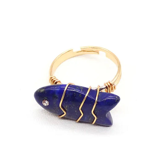 FISH RING - NAVY