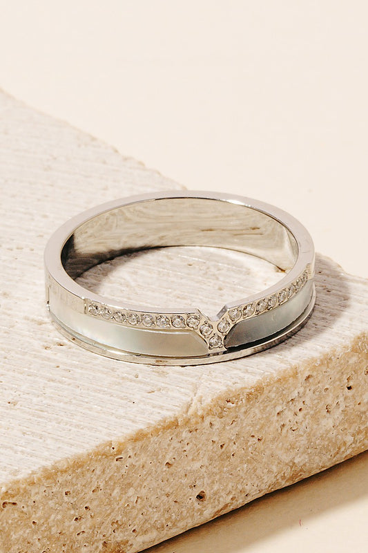 LAYERED RHINESTONE RING