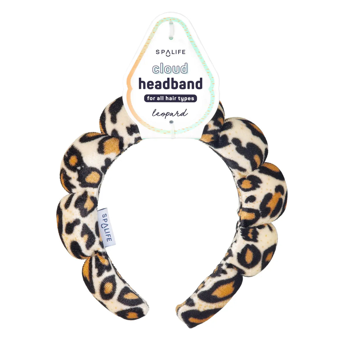BUBBLE HEADBAND - LEOPARD