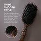 TELETIES - BOAR BRISTLE HAIR BRUSH - TORTOISE