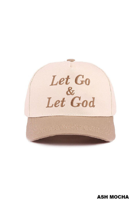 Let Go & Let God Hat - Mocha