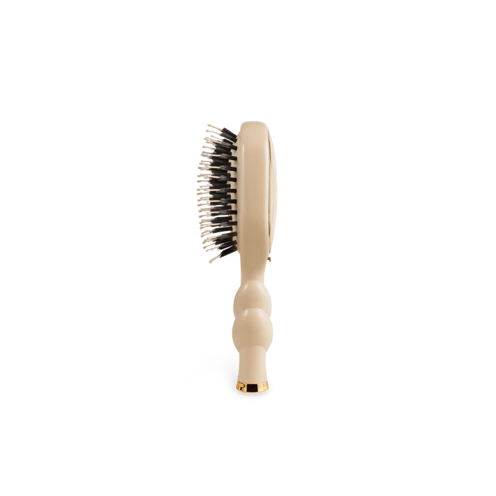 TELETIES - BOAR BRISTLE HAIR BRUSH - MINI - TAN