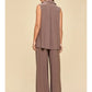 SHORELINE TOP - MOCHA