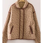 FLORAL QUILTED JACKET