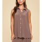 SHORELINE TOP - MOCHA