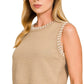 PENNY STITCH DETAIL TOP