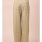 MINERAL WASHED WIDE LEG PANTS