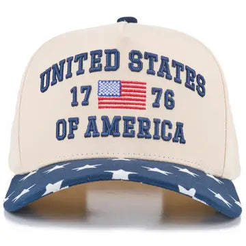 United States Of America Hat - Navy Stars