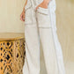 PATCHED FLAP POCKET PANTS