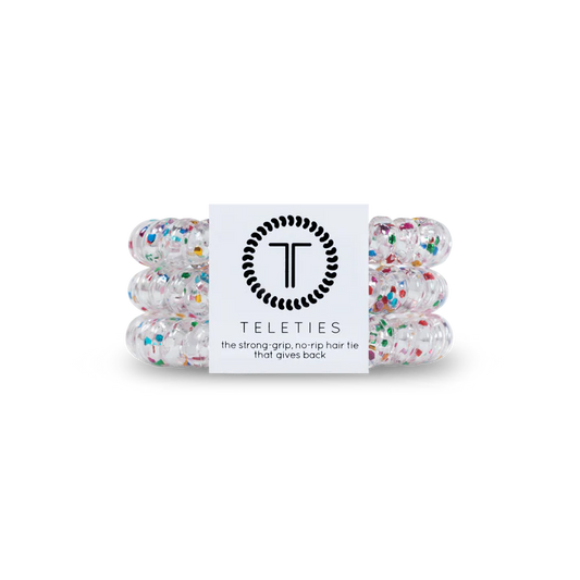 TELETIES - PARTY PEOPLE HAIR TIES - SMALL