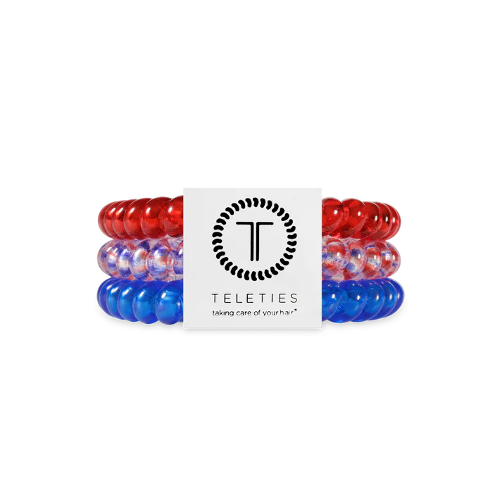 TELETIES - PATRIOT POP - HAIR TIES - SMALL