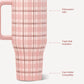 HYDROJUG - PILLOW TALK PLAID TUMBLER - 40OZ