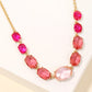 GRADIENT RHINESTONE NECKLACE