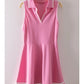 COLLARED TENNIS DRESS