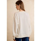 HALLOWEEN PUMPKIN CHENILLE PATCH TOP - FINAL SALE