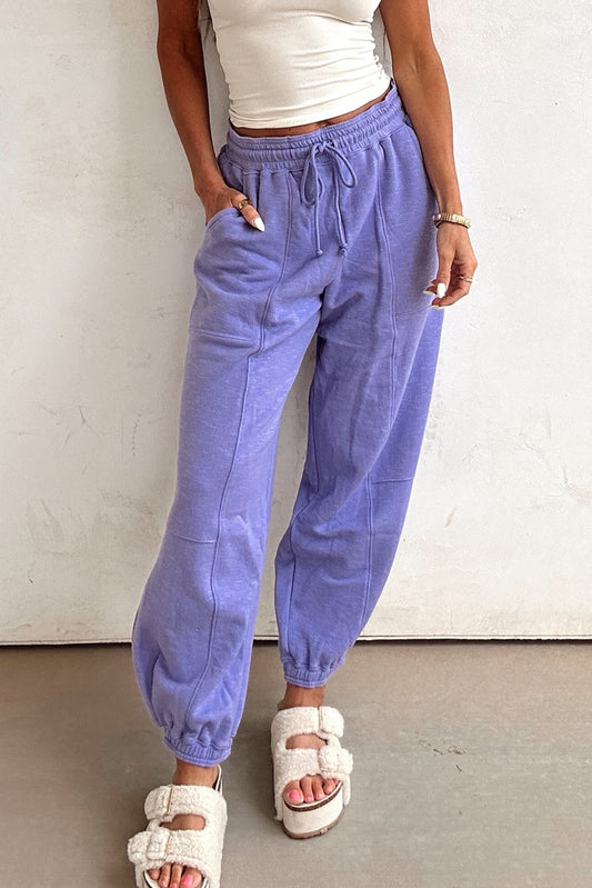 ELASTIC WAIST JOGGERS