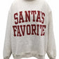 SANTA'S FAVORITE/ SANTA'S FAVORITE PROBLEM REVERSIBLE MOCKNECK - FINAL SALE