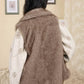 Faux Fur Shawl Vest