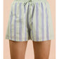 Oak Island Striped Shorts