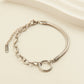 Waterproof Cable & Snake Chain Bracelet