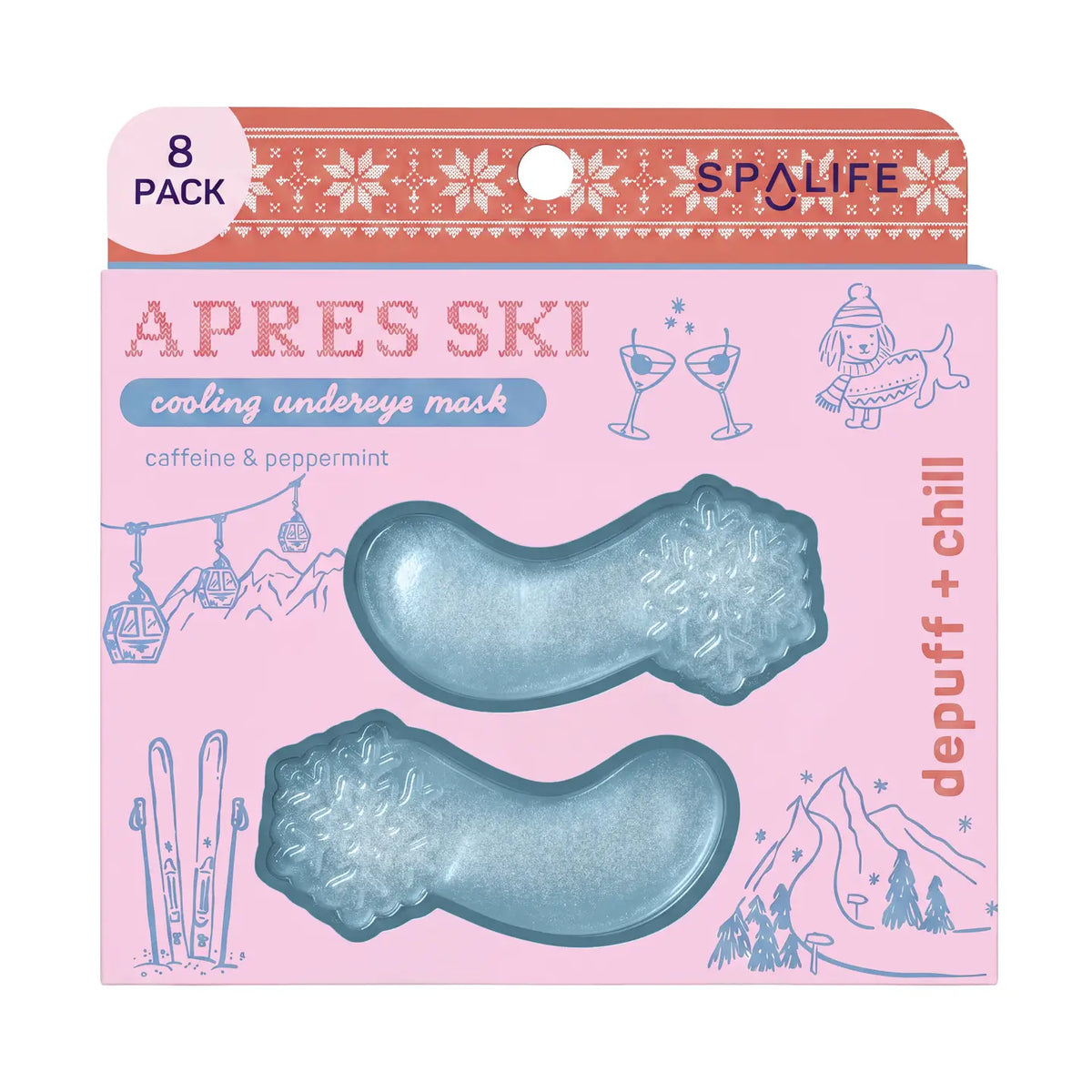 HOLIDAY APRES SKI COOLING UNDERYE PATCHES