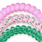 TELETIES - MERRY PINKMAS - SMALL HAIR TIES