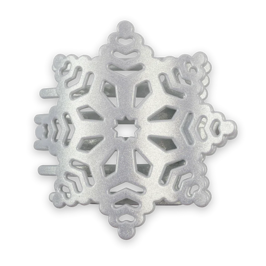 TELETIES - SNOWFLAKE FLAT HAIR CLIP