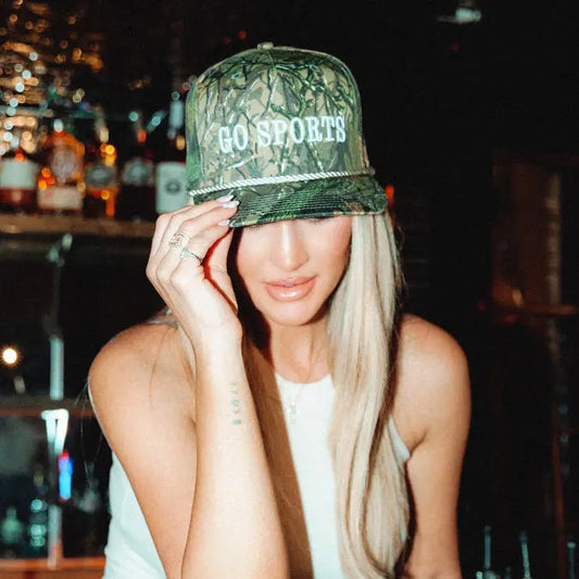 GO SPORTS TRUCKER HAT