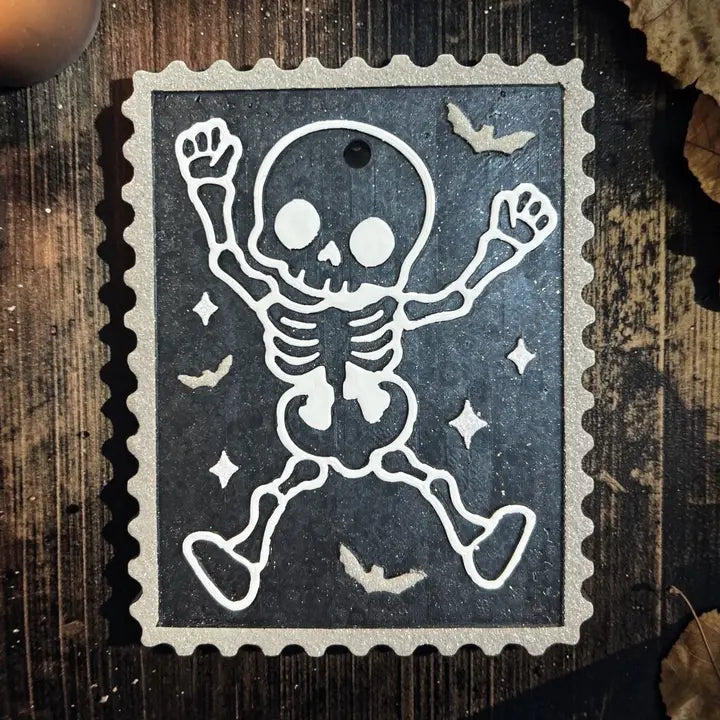 SKELLY STAMP FRESHIE - VOLCANO