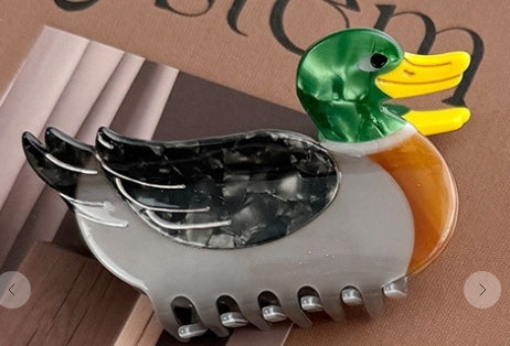Mallard Duck Hair Clip