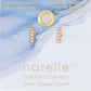Waterproof Jewelry - Gem Bar Studs - Gold