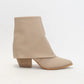 BLAZE FOLD OVER ANKLE BOOTIES - TAUPE