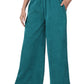 CORDUROY WIDE LEG PANTS
