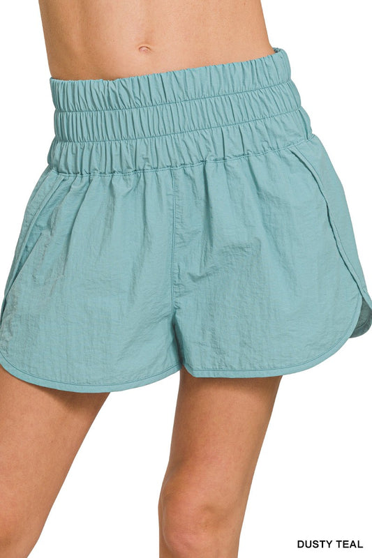 WINDBREAKER ATHLETIC SHORTS