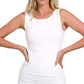 SCOOP NECK SEAMLESS TANK TOP