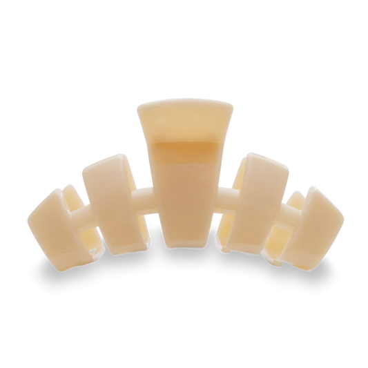 TELETIES Hair Clip - Almond Beige - Medium