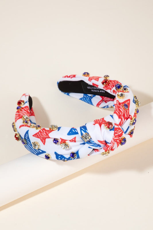 American Star Studded Headband