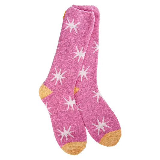 World's Softest Socks - Starburst Azalea