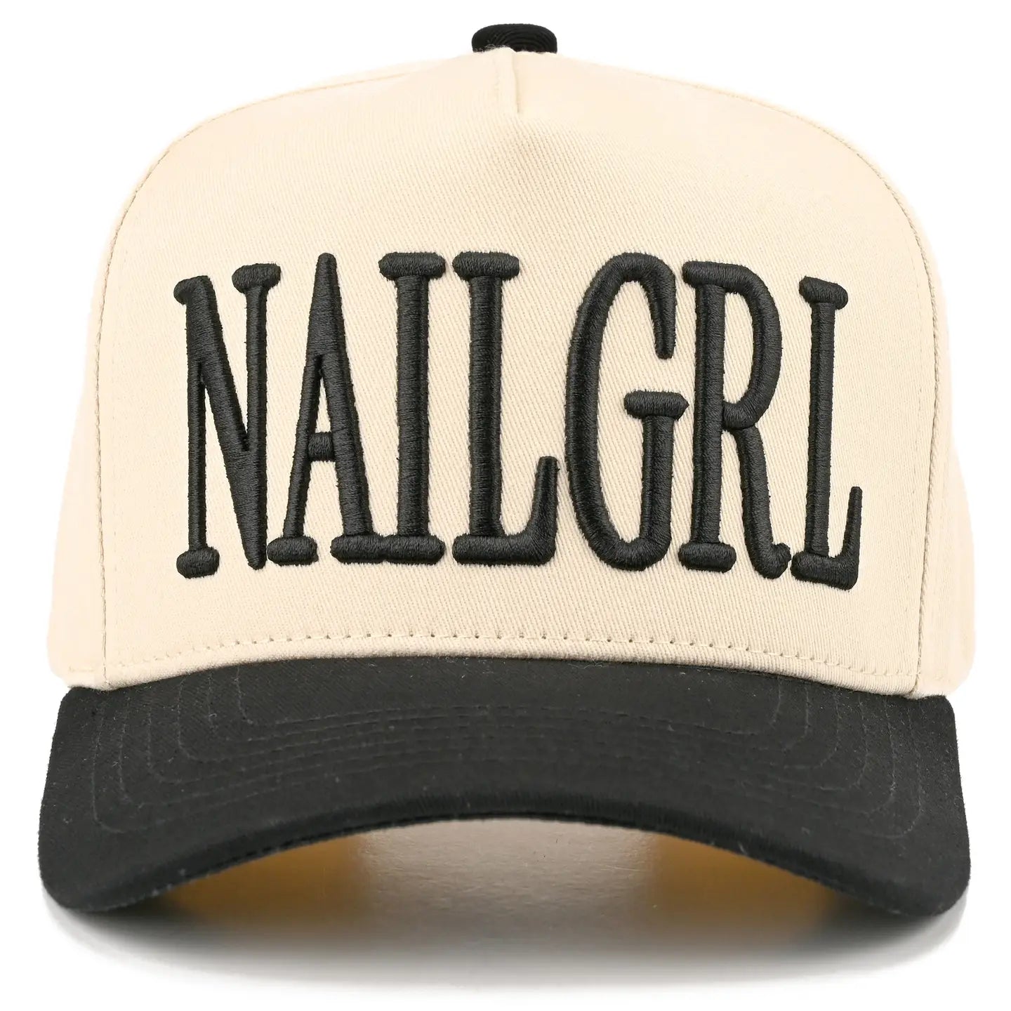 Nail Girl Hat - Black