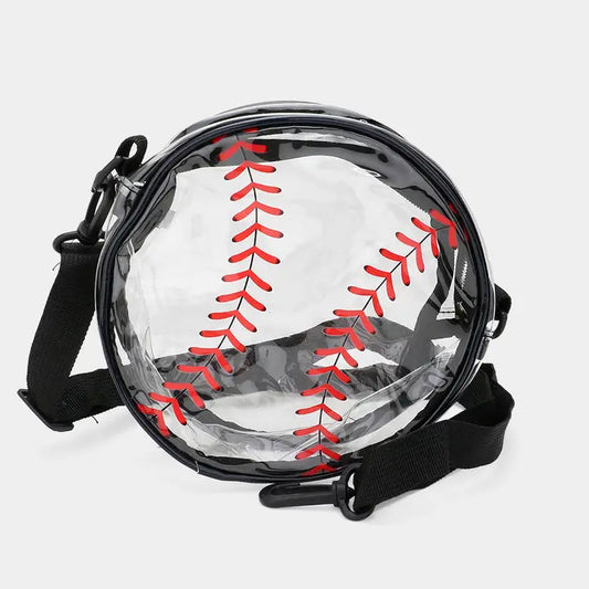 Baseball Clear Crossbody Bag