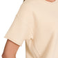 Drew Viscose Short Sleeve Sweater - Beige