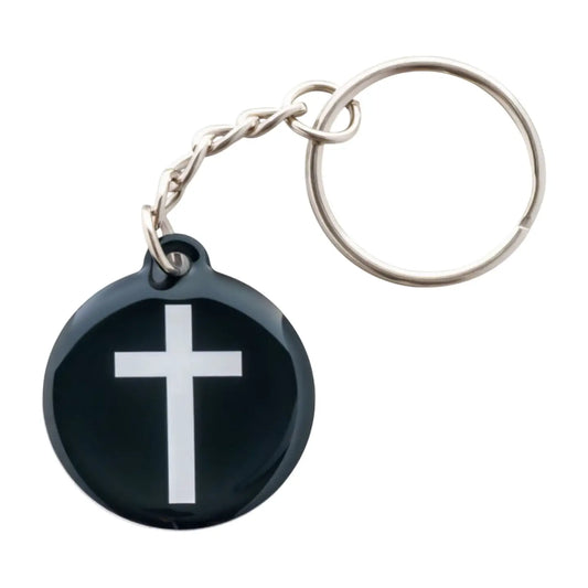 Versible Tap to Pray Acrylic Keychain - Black