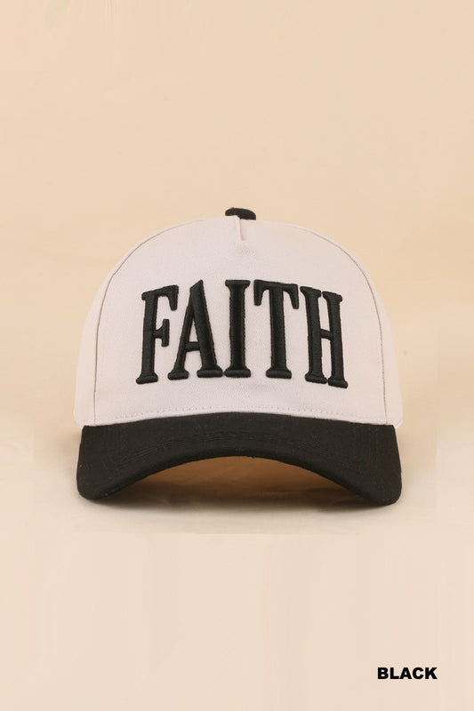 FAITH HAT - BLACK