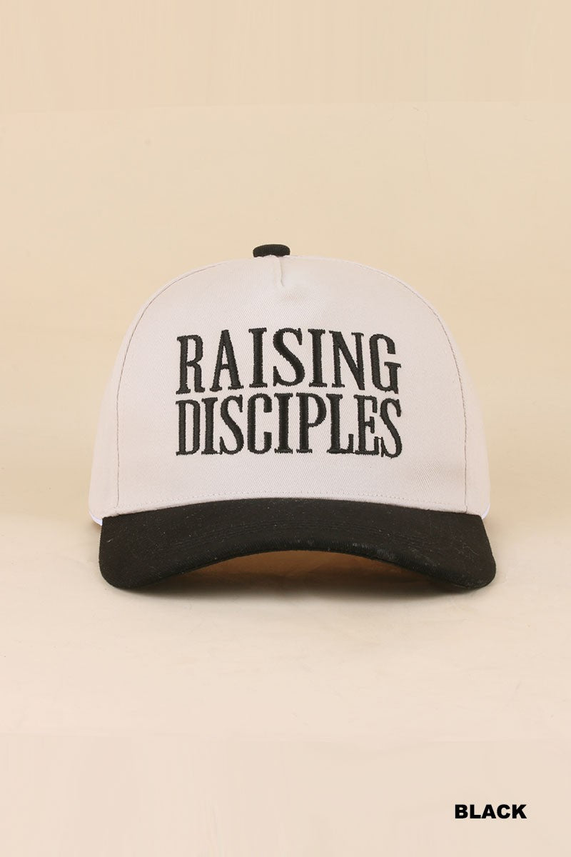 raising disciples hat - black